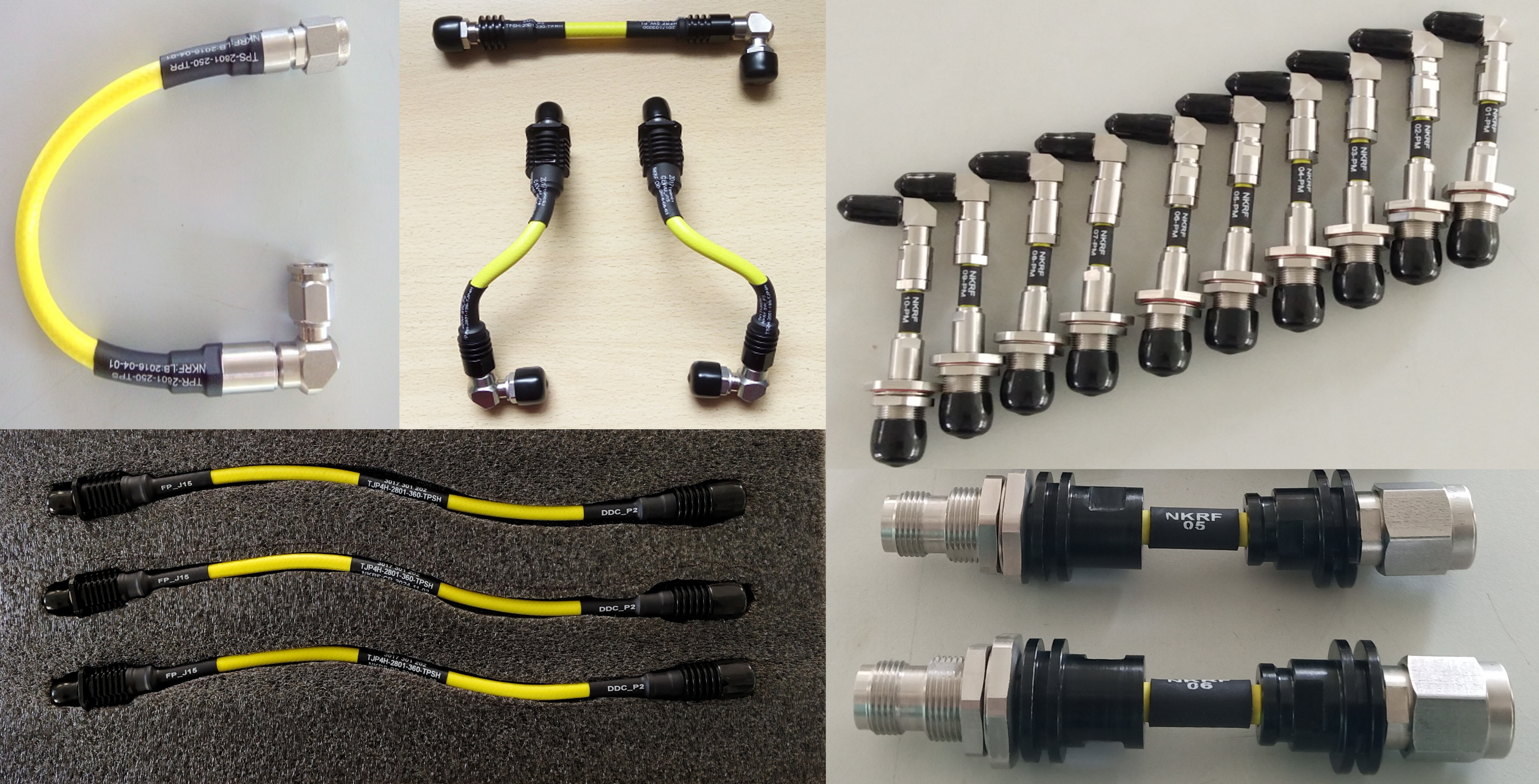 High Power Short Length RF Cable Assemblies