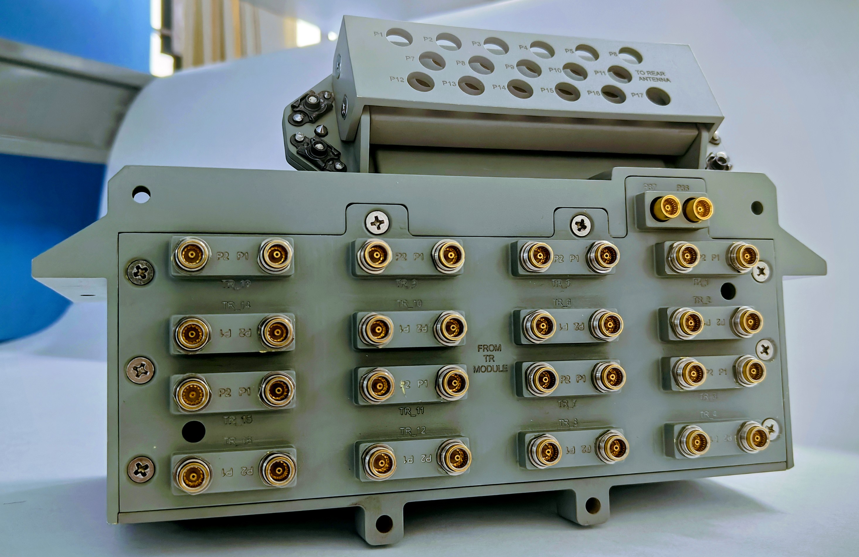 Airworthy RF Based Electro Mechanical LRU for EW Suite